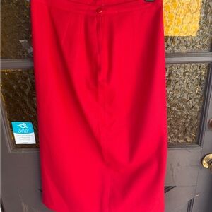 1960s vintage Elegant Red Women's Skirt